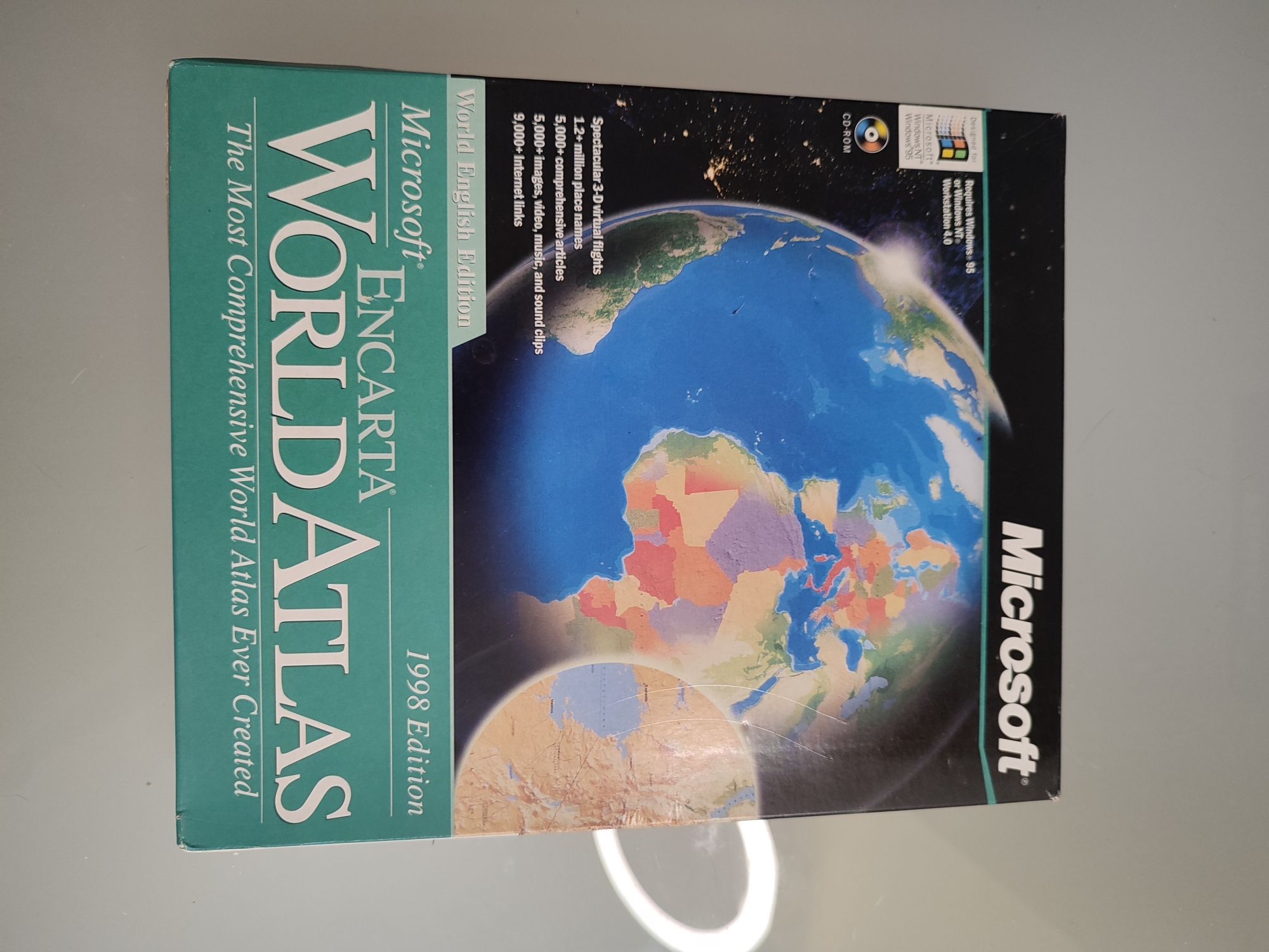 Microsoft Encarta World Atlas 98