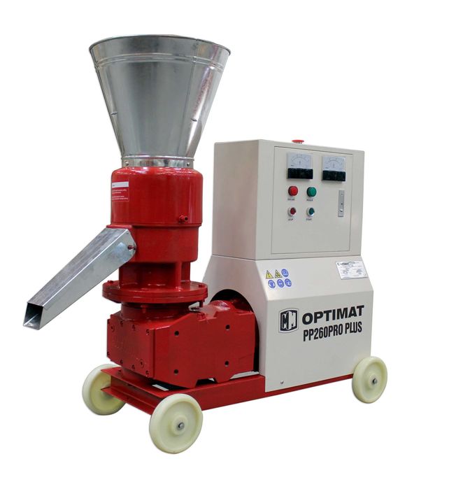 Przemysłowa peleciarka granulator 7,5kw 250kg/h powystawowa 2024