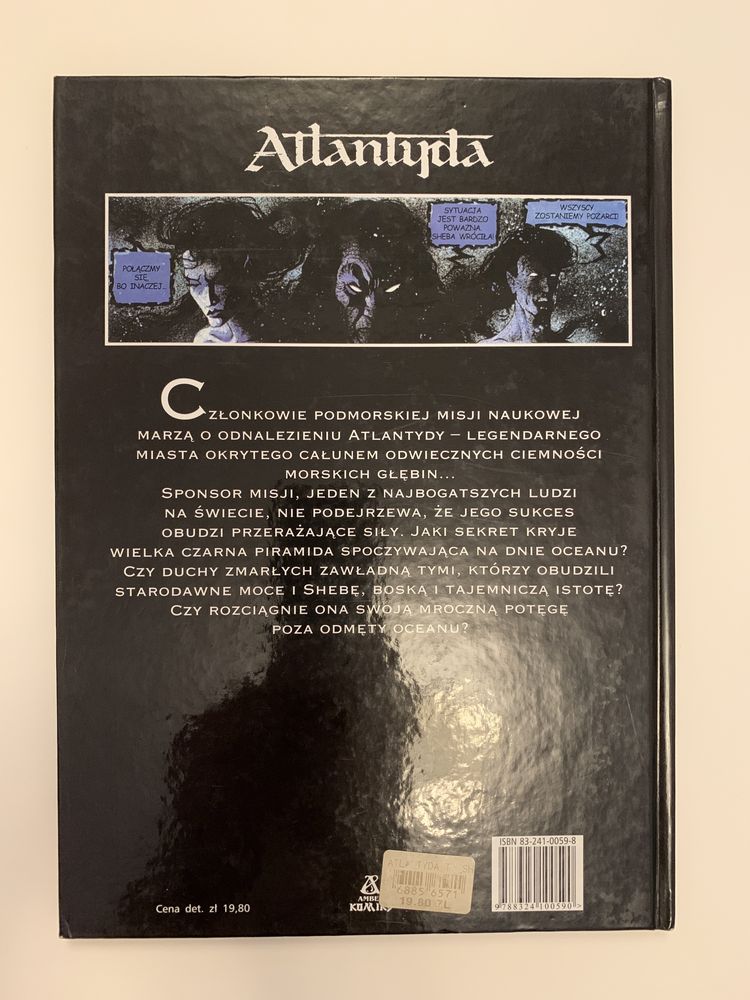 Atlantyda - Sheba - komiks