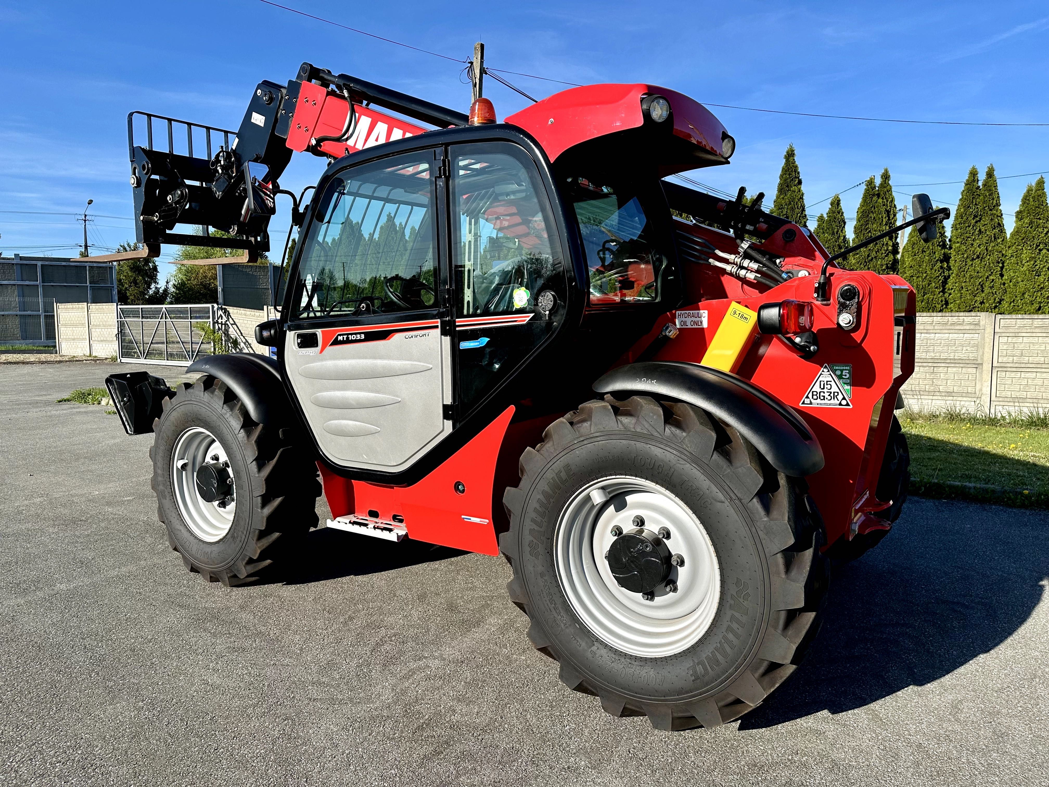 Manitou MT1033 / 460Mth / 2023r / Merlo / JCB  / Ładowarka teleskopowa