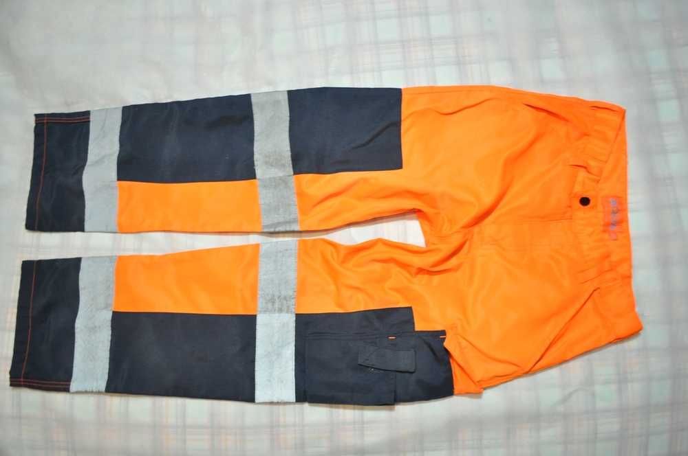 AQUA S 80cm spodnie bojówki męskie mocny materiał odblaski i4 TOCSAM