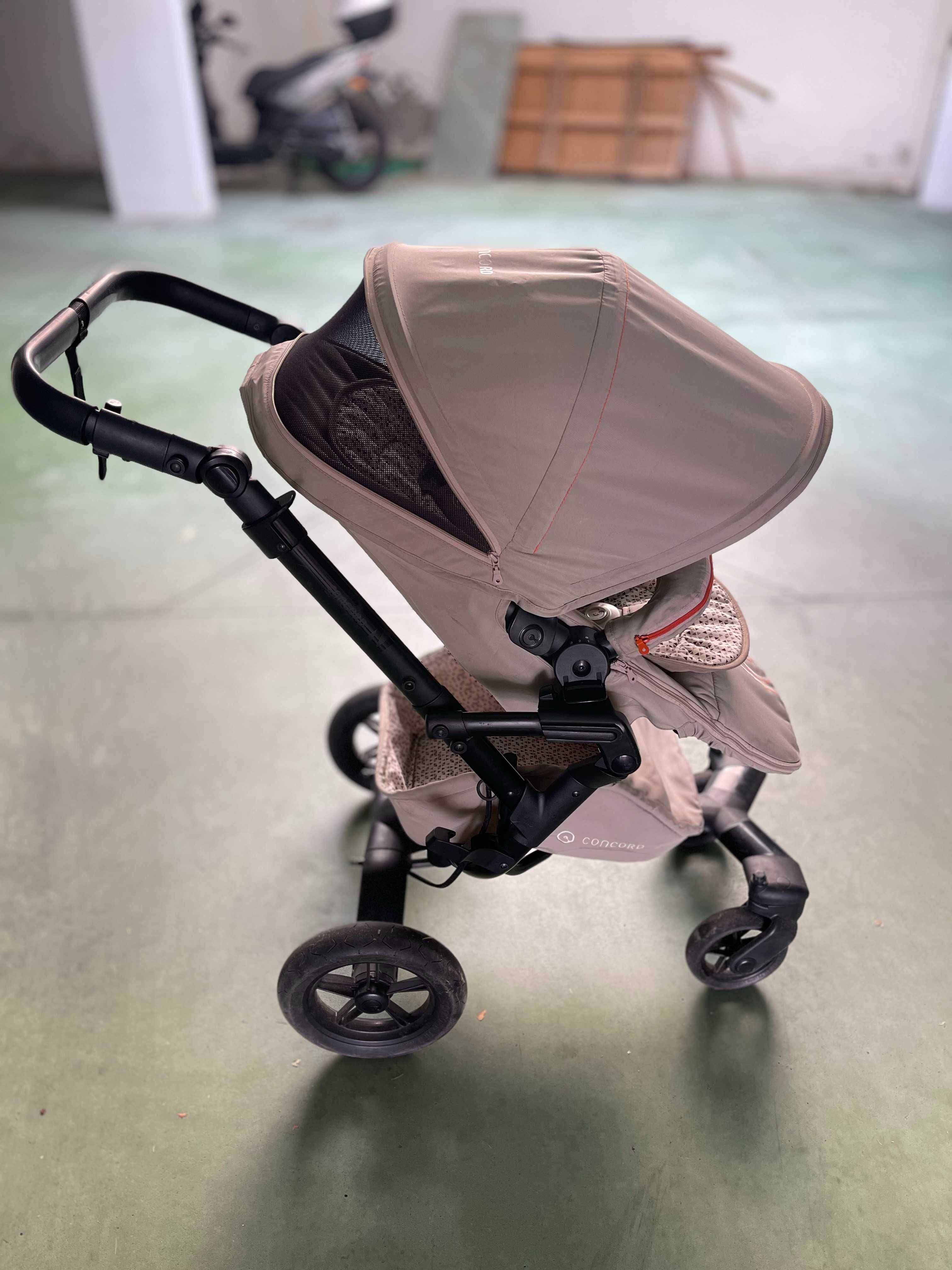 Duo Concord Neo Carrinho + Alcofa + Base Isofix