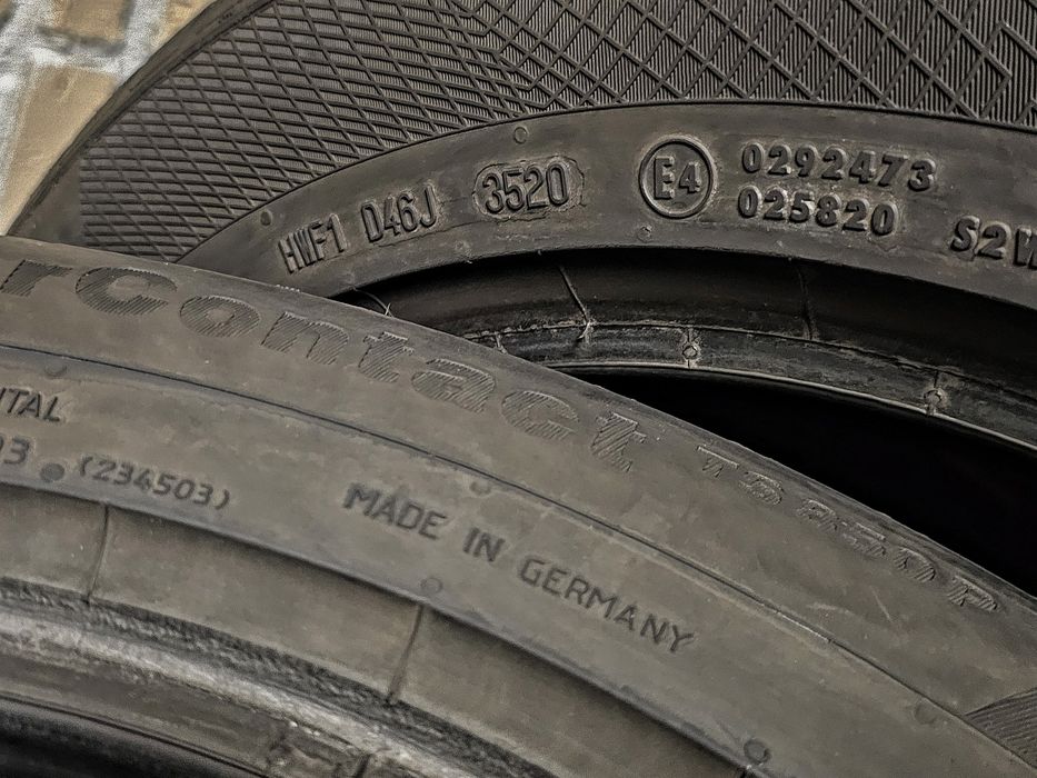 Зимові 205/60r17 Continental | 8.5/6.5mm | Germany | Преміум шини