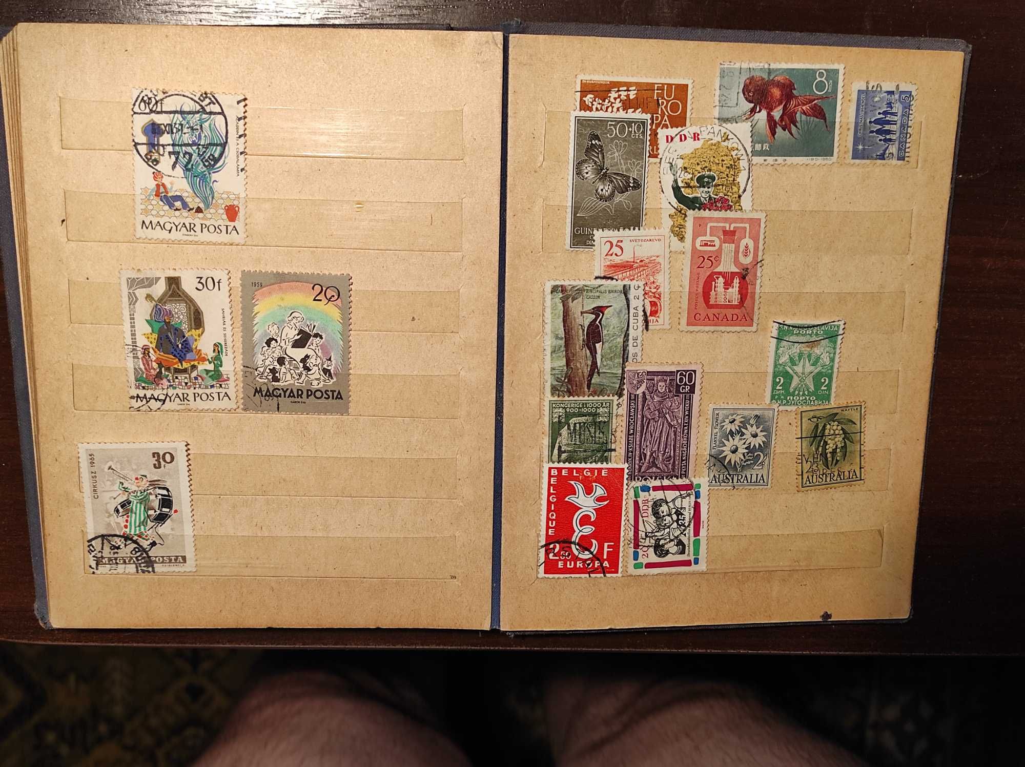 Поштові марки різні