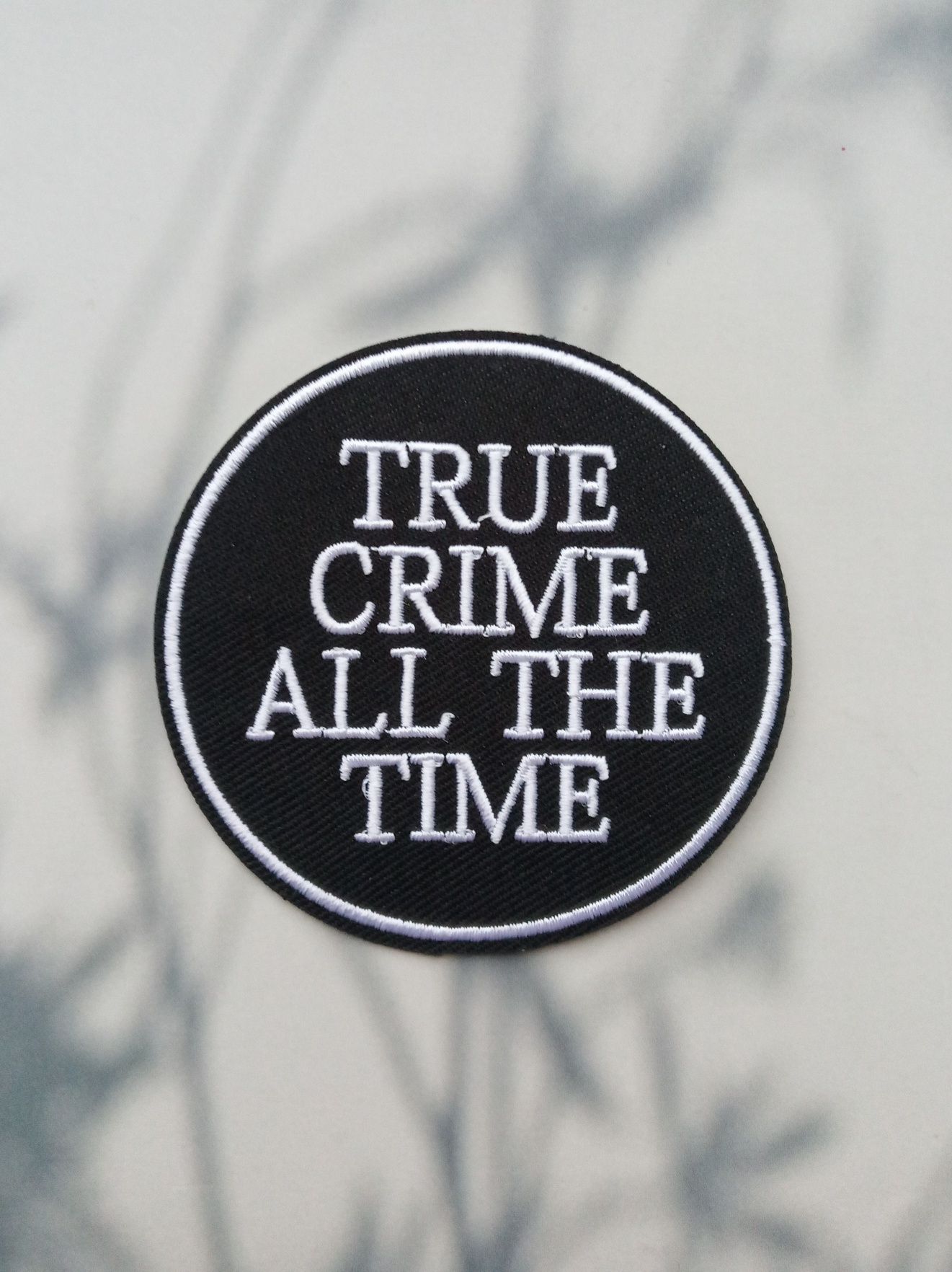 naszywka true crime all the time kryminał podcast naprasowanka