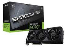 Placa Gráfica MSI RTX 5070Ti Shadow 3X OC - SELADA