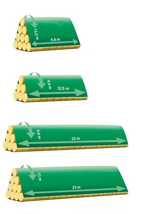 Fliz - włóknina ochronna na słomę i siano 140g PREMIUM Niemiecka