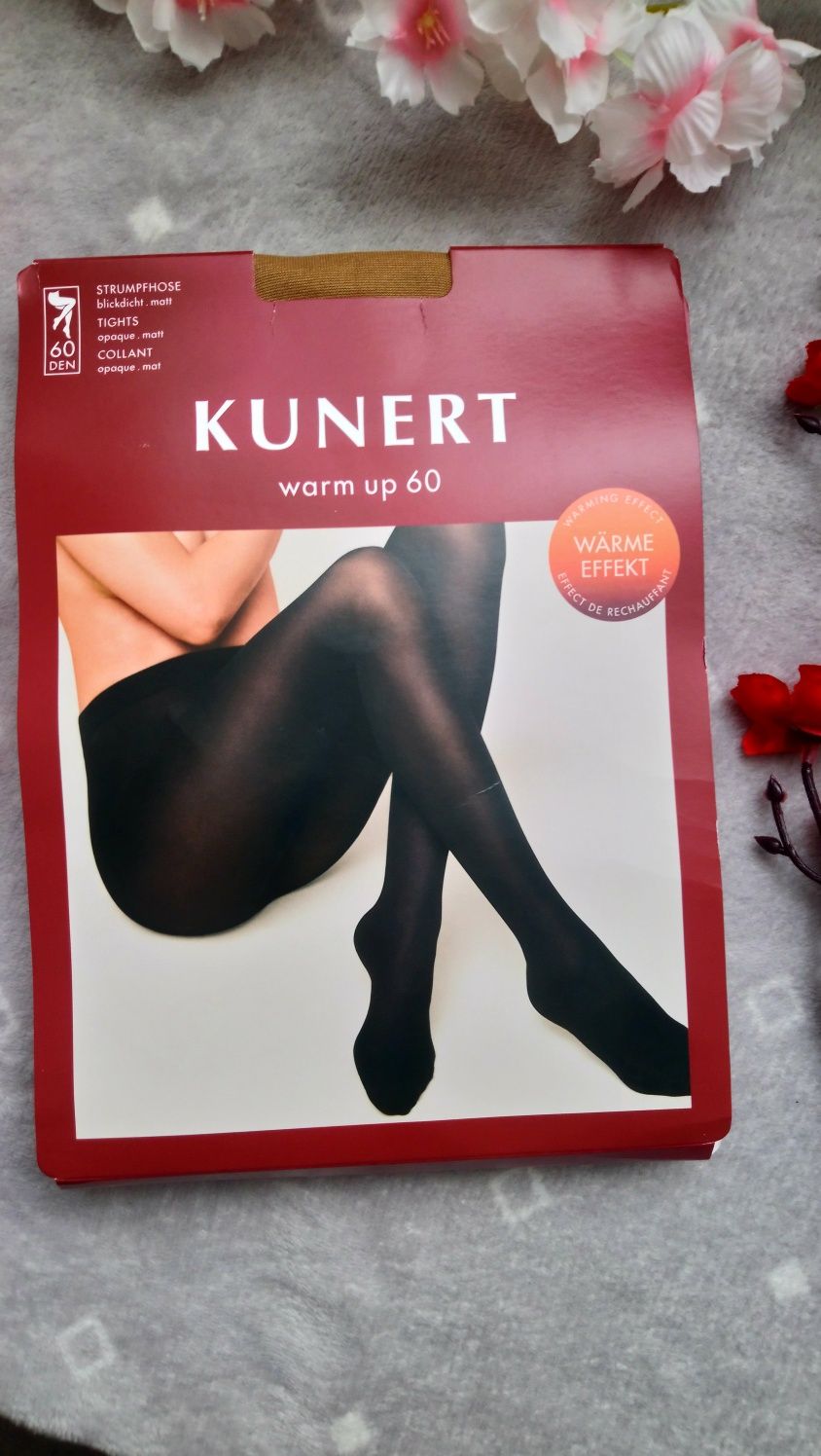 Rajstopy Kunert warm up 60den XL