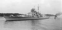 Bismarck - niemiecki pancernik  1:200