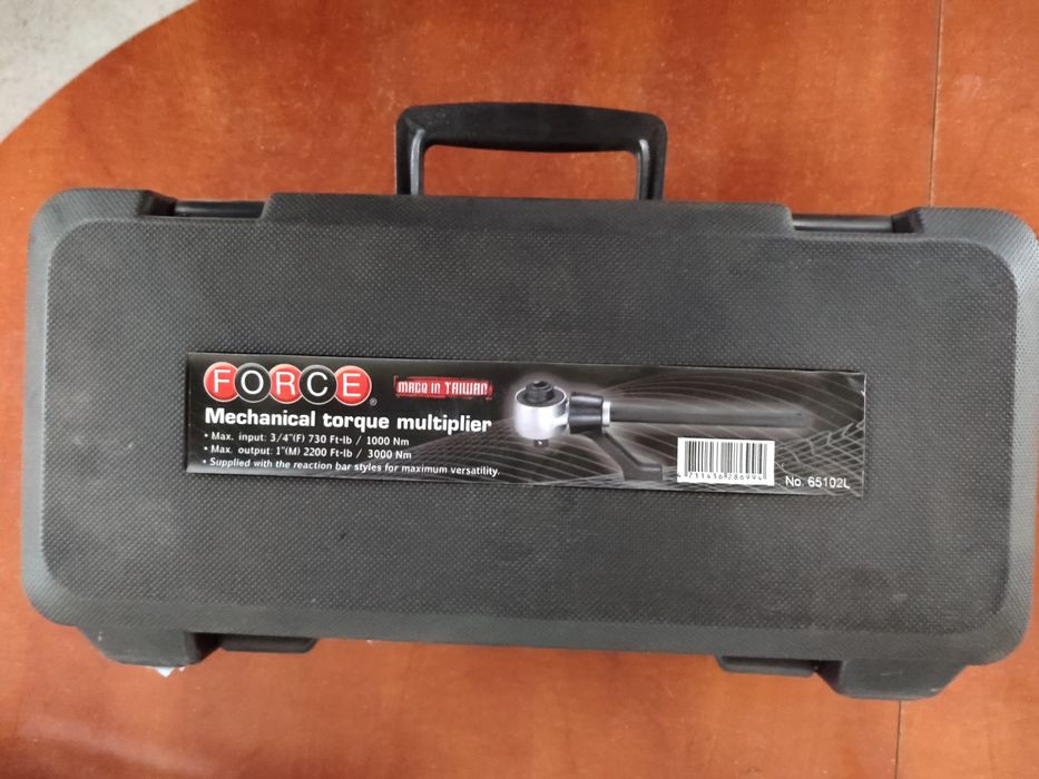 Wzmacniacz momentu 3000Nm wyprzedaż warsztatu 1:3