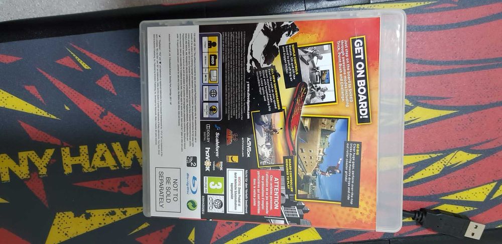 Skateboard Wireless Tomy Hawk para Playstation 3