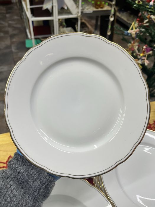 Serwis obiadowy talerze porcelanowe Czechosłowacja