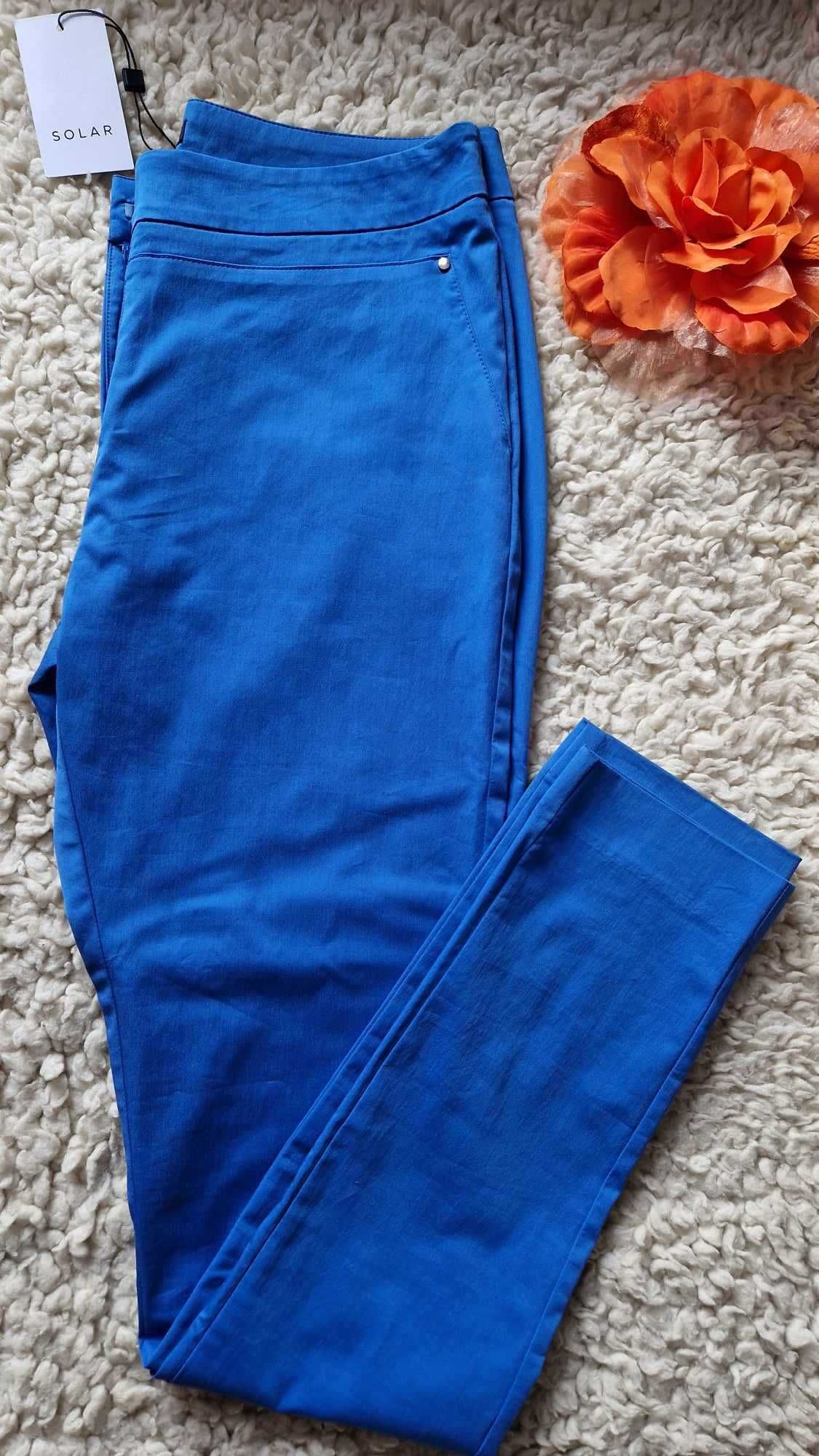 Spodnie Solar 42 XL niebieskie