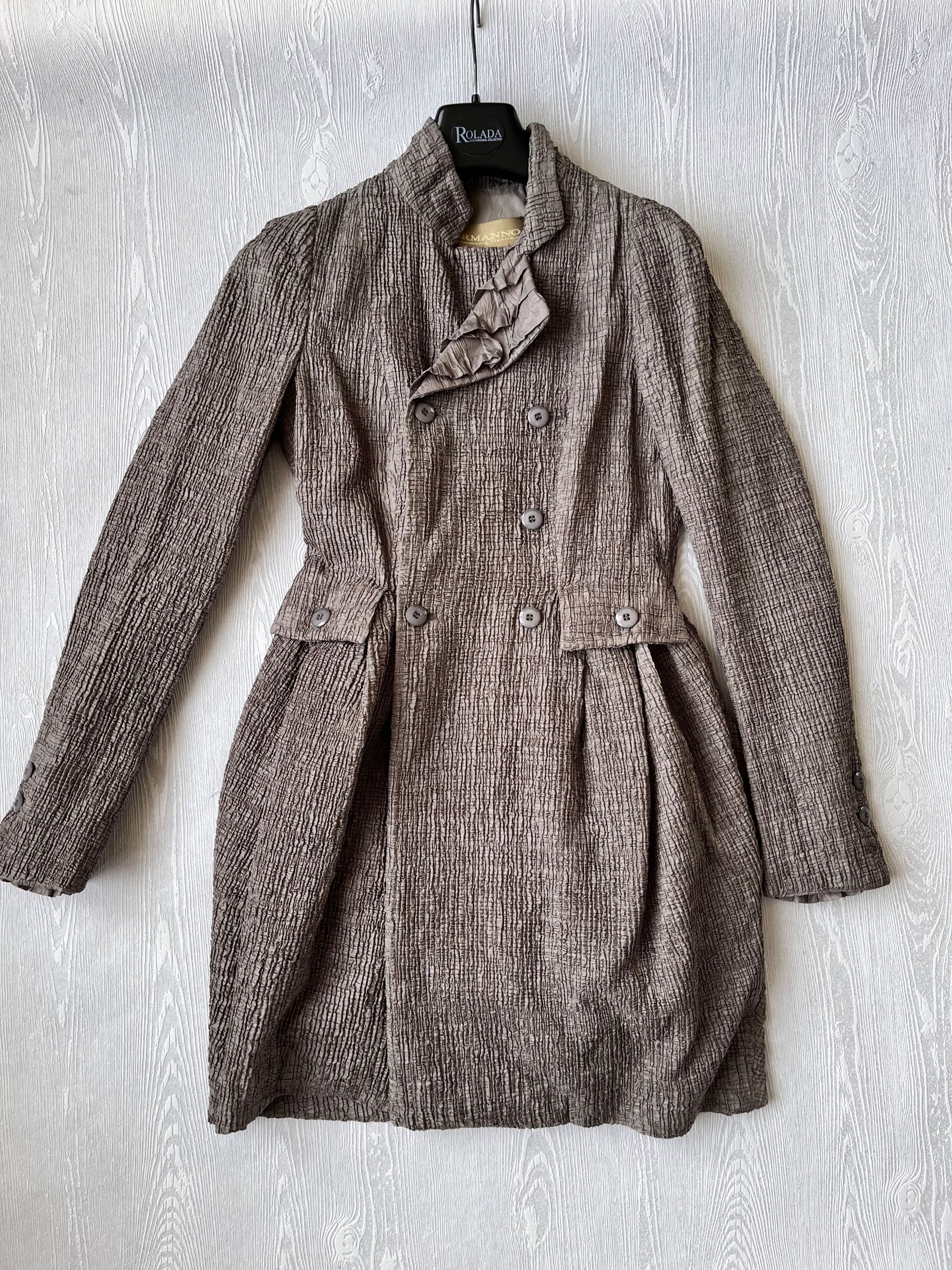 Винтажное платье-пальто  Ermanno Scervino.