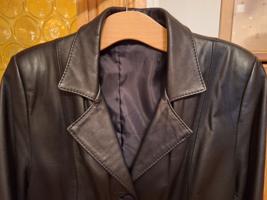 Kurtka skórzana damska