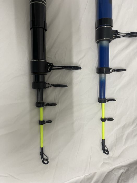 Duas canas (canelon) telescopicas novas a estrear, 5 metros