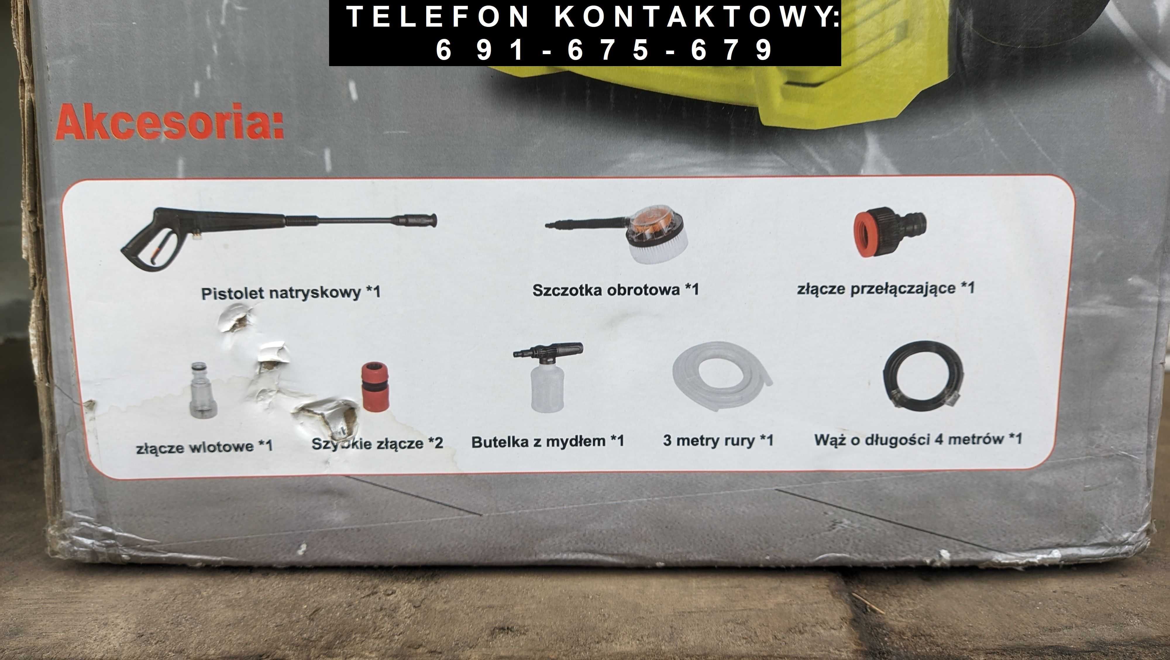 Nowa myjka ciśnieniowa Boxer BX-114