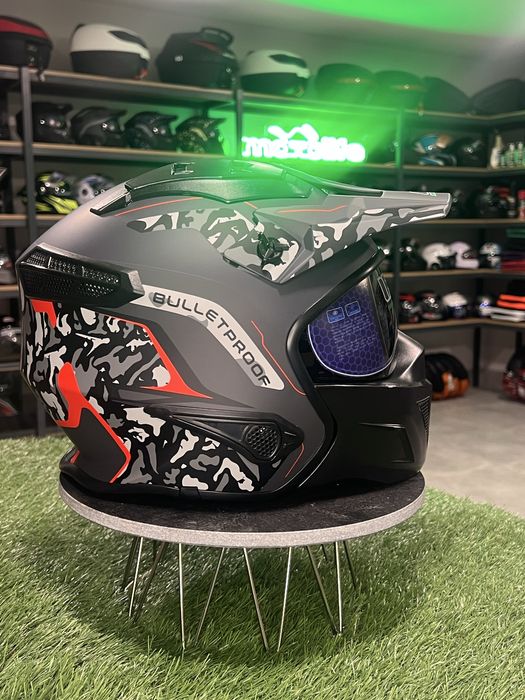 Шолом / шлем мото стрітфайтер крос трансформер streetfighter