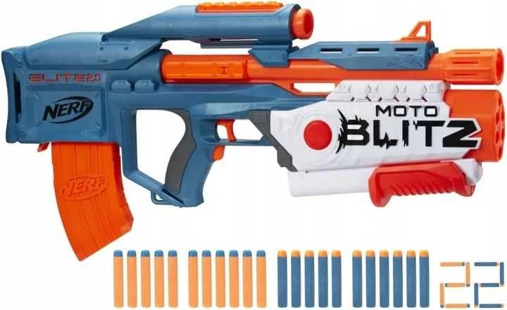 NERF Pistolet Wyrzutnia Elite 2.0 Motoblitz