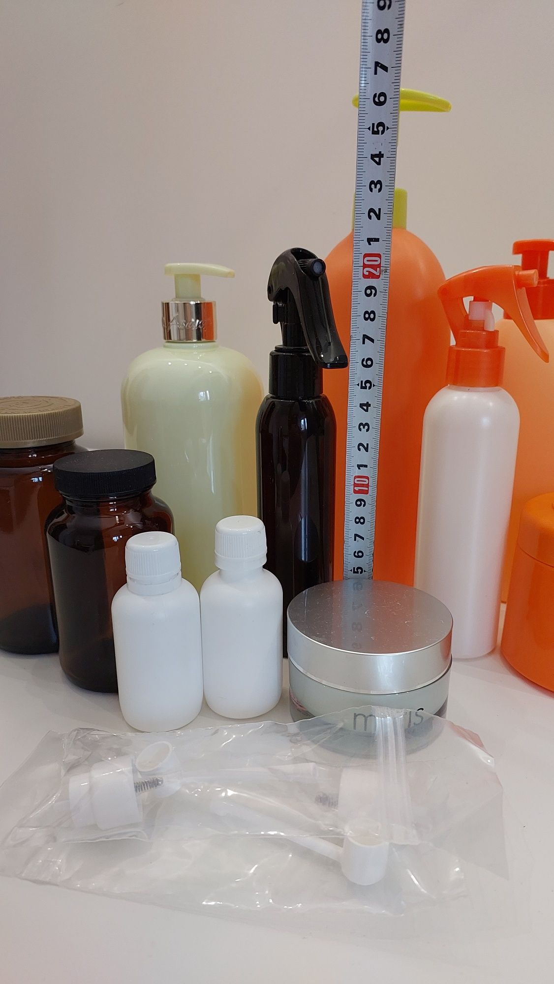 Баночки флакони скляні / тара / 50 ml /