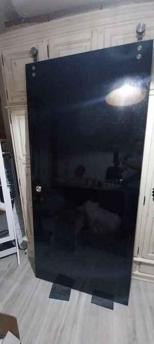 Porta em vidro temperado