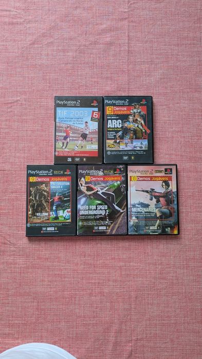 Conjunto demos PlayStation 2