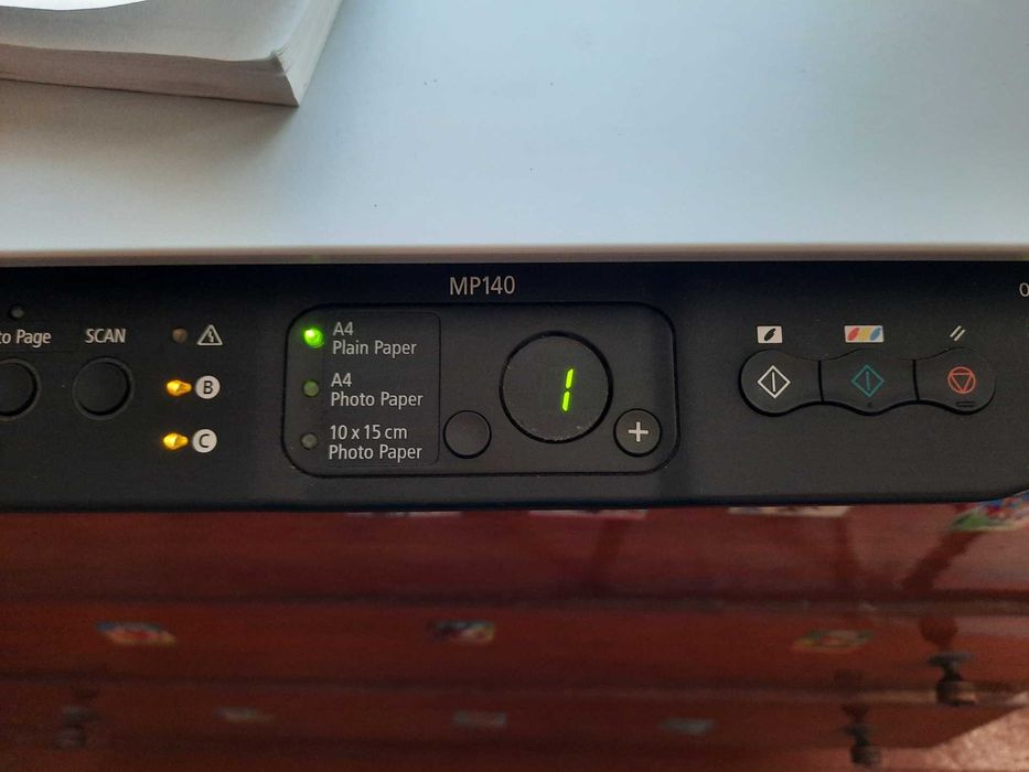 Принтер сканер кольоровий Canon PIXMA MP140 кенон без картриджів