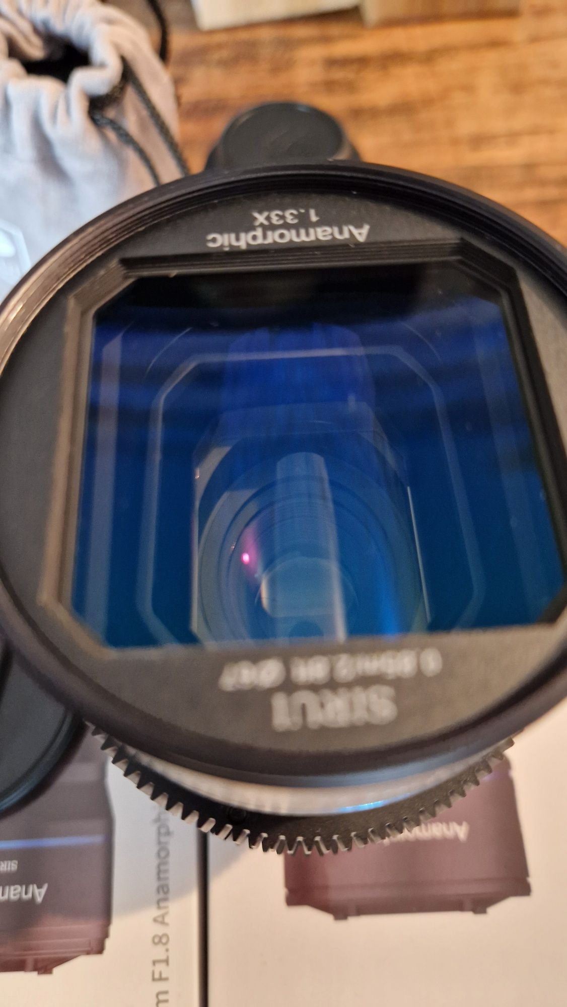 2 Obiektywy anamorficzne Sirui anamorphic 24mm i 50 mm (M43, mft