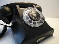 śliczny aparat telefoniczny zabytkowy retro stary bakielitowy sprawny