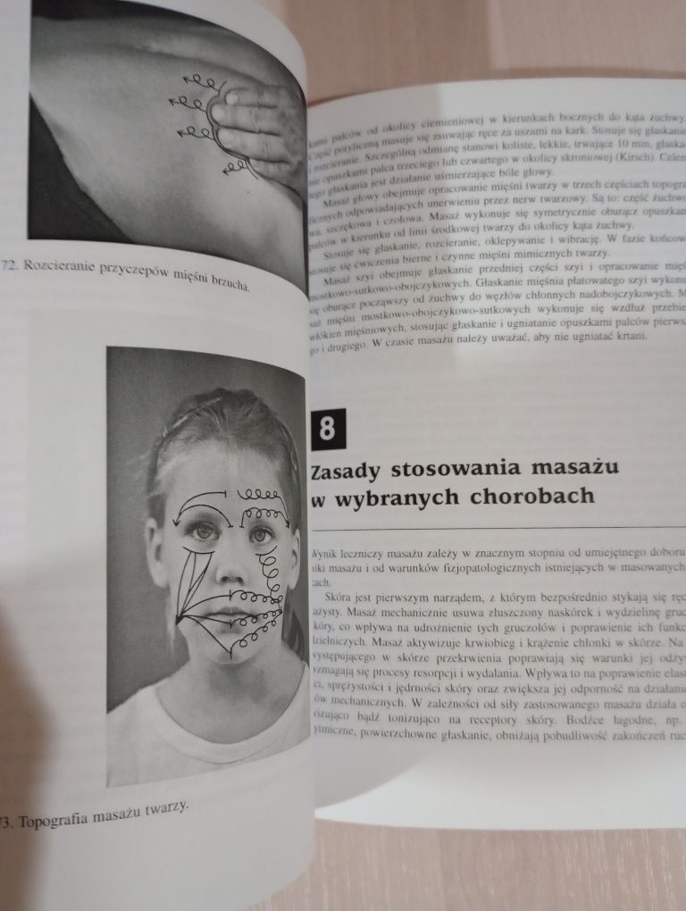 Учебники по массажу (на польском)