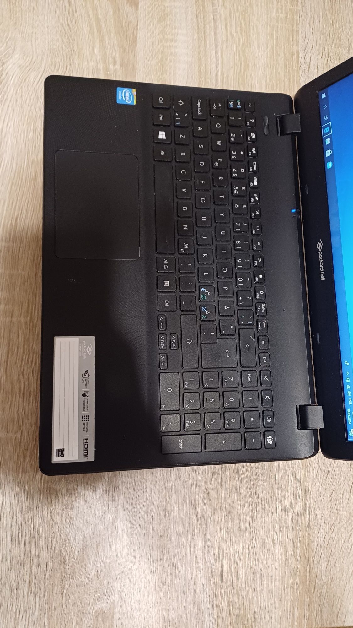 Laptop Acer Packard Bell