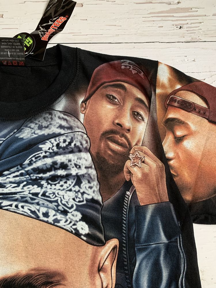 Koszulka Męska 2Pac Tupac Shakur Rock Tees S Rap Hip Hop Unikat Nowa !