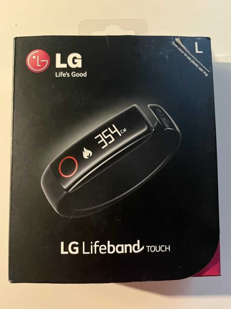 LG Lifeband TOUCH - Smartband Fitness Tracker (Rozmiar L) - Nowy