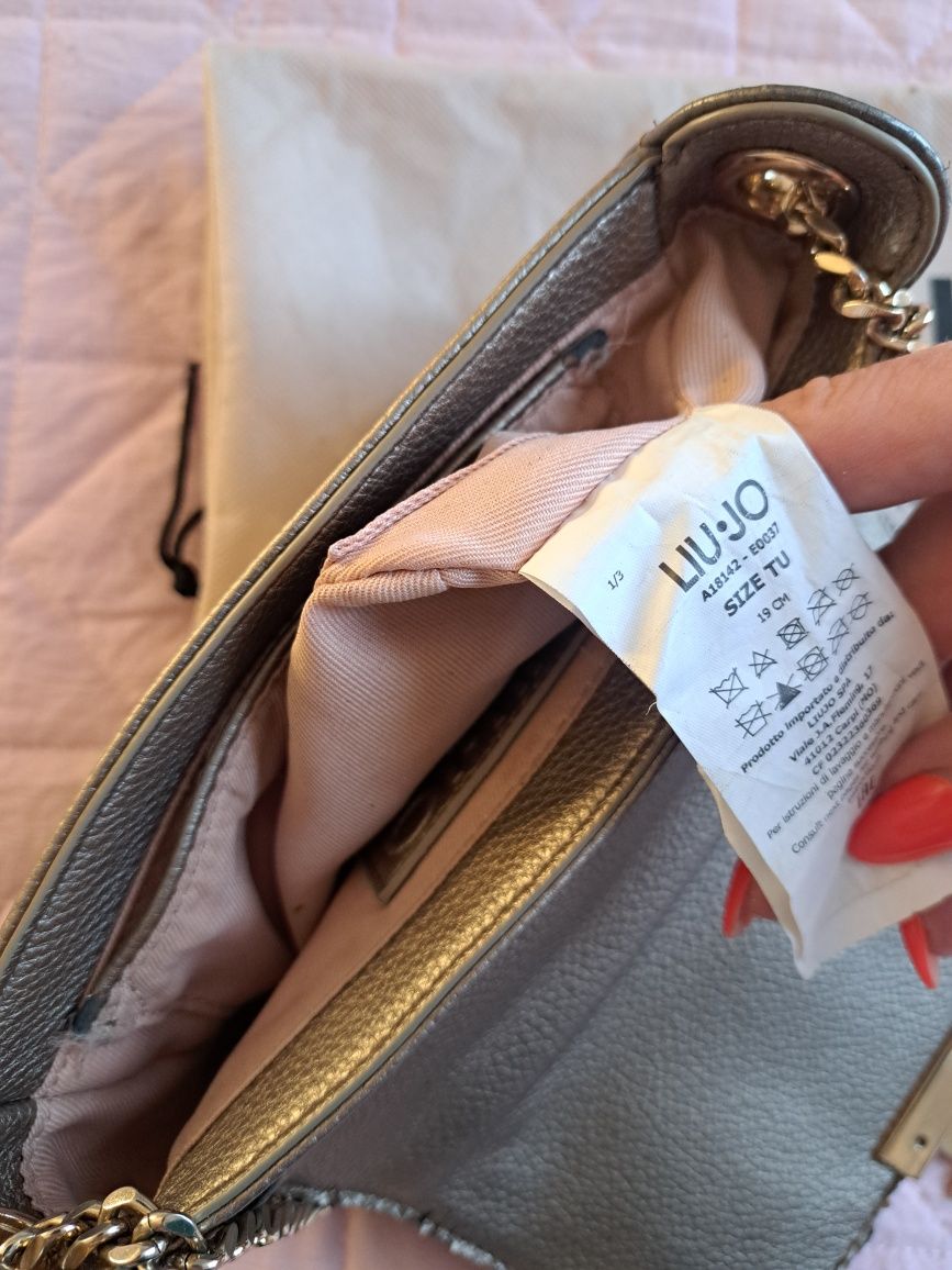 Liu Jo crossbody torebka złota