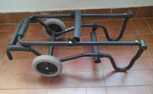 CARRINHO de Transporte para Marquesa DOBRÁVEL - Marca Ecopostural