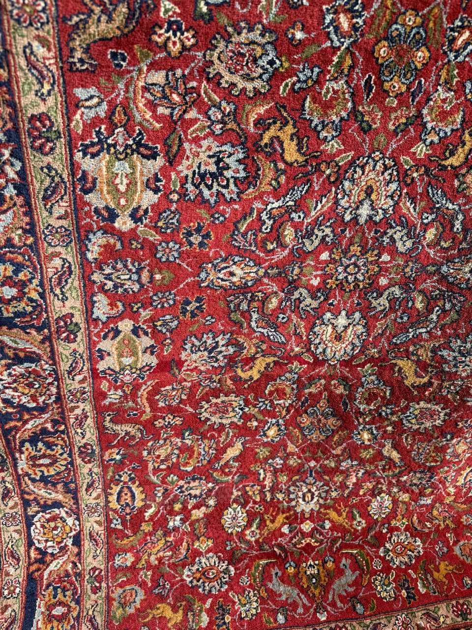 Kaszmirowy r.tkany dywan perski Tabriz 170x102 galeria 8 tyś