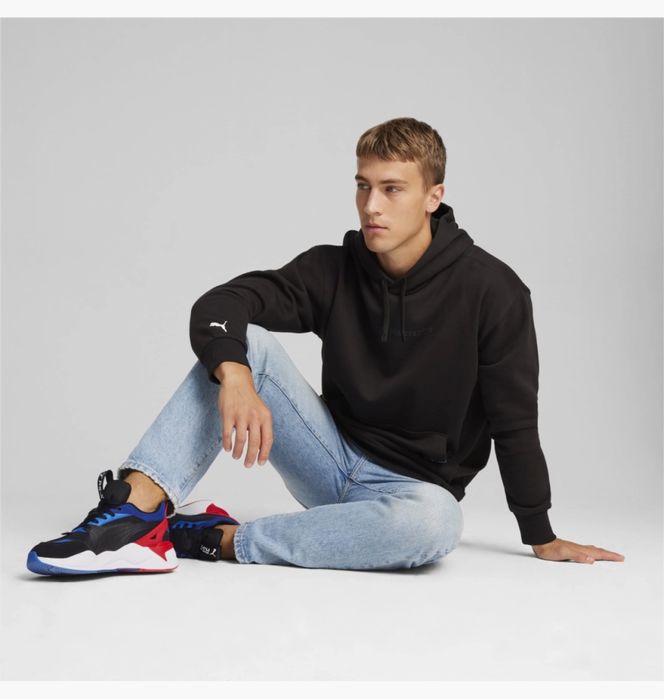 Чоловіча кофта худі PUMA BMW M MOTORSPORT BLACK 624159-01