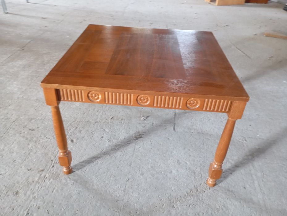 Dwie Ławy Stoliki Skandynawia lata 70te