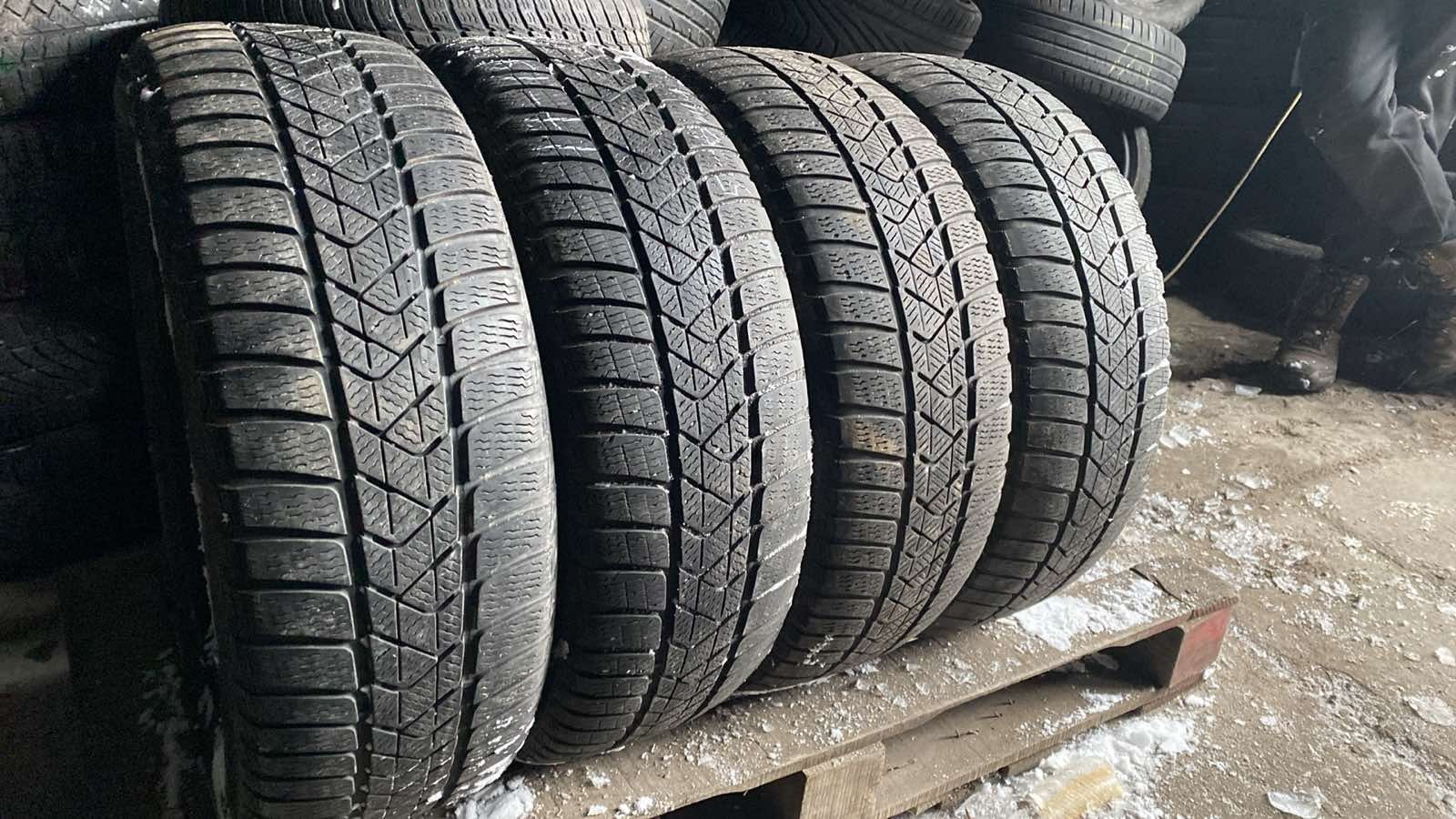 205.60.16 Pirelli 4шт зима шини резина з Европи БВ склад Харків БУ 60