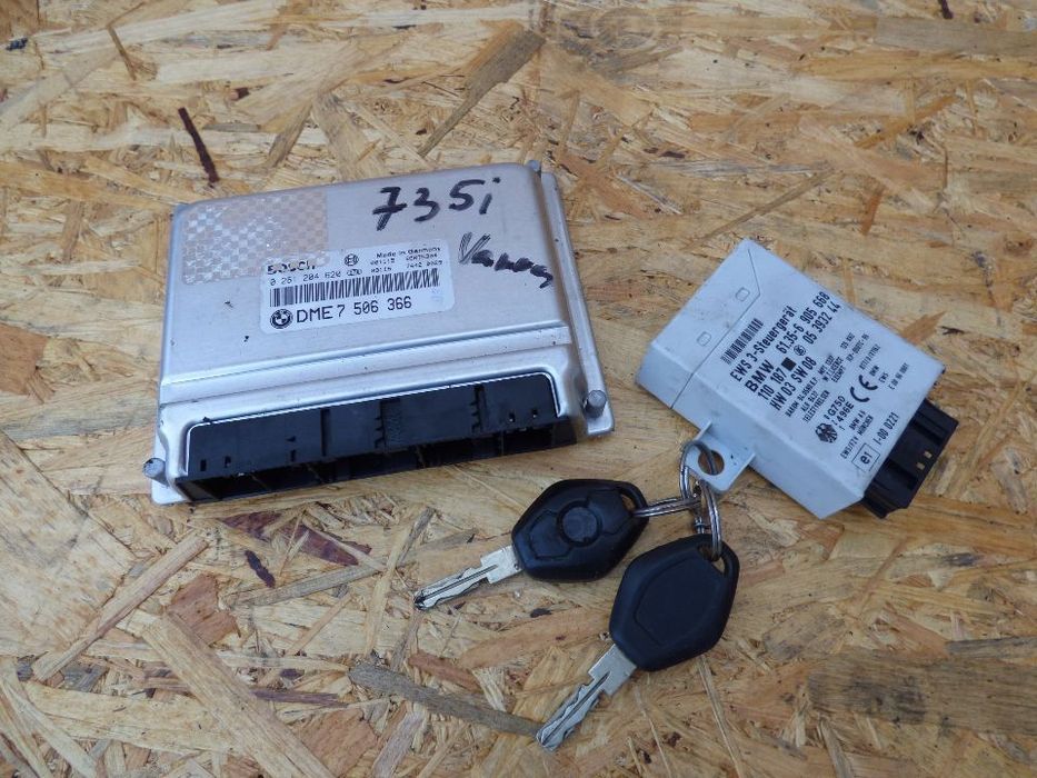 BMW E39 E53 E38 V8 3.5 2xVANOS  Komputer Silnika EWS 7506366