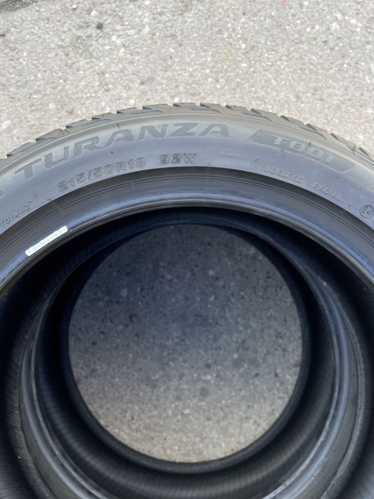 Bridgestone 215/50r18 92W Turanza T001  - 2 sztuki opony letnie 4118