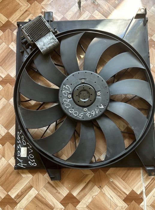 Вентилятор на MercedesML270ML280ML320ML400ML420ML500ML55ML63W163W164