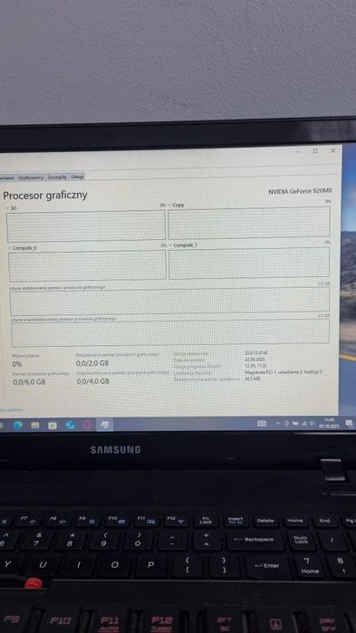 Laptop Samsung i7-6700HQ, GeForce 920MX