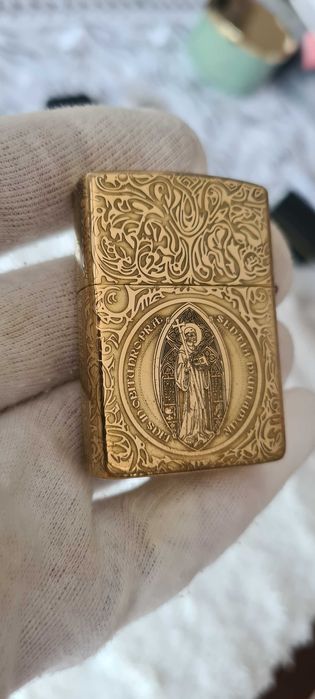 Zapalniczka Zippo Constantine Dwustronna. Nowa