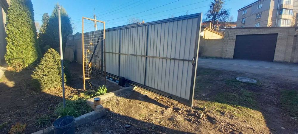 Автоматика для откатных ворот, Мотор на ворота, Откатные ворота