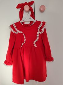Sukienka z opaska handmade