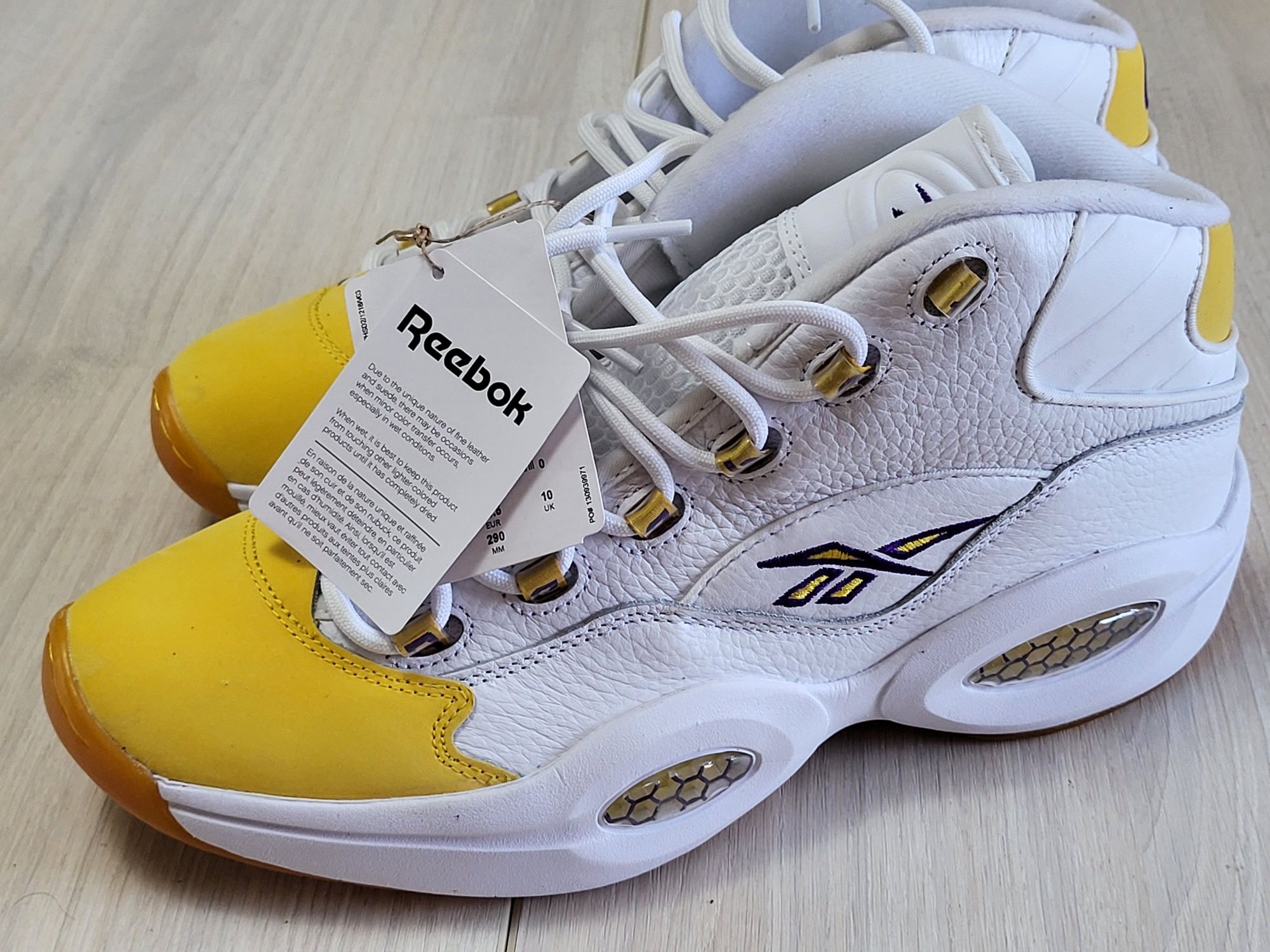Нові чоловічі баскетбольні кросівки Reebok The Question DMX Iverson