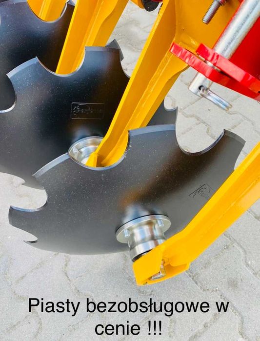 Brona talerzowa talerzówka 3 metry Lemtech głębosz gruber agregat