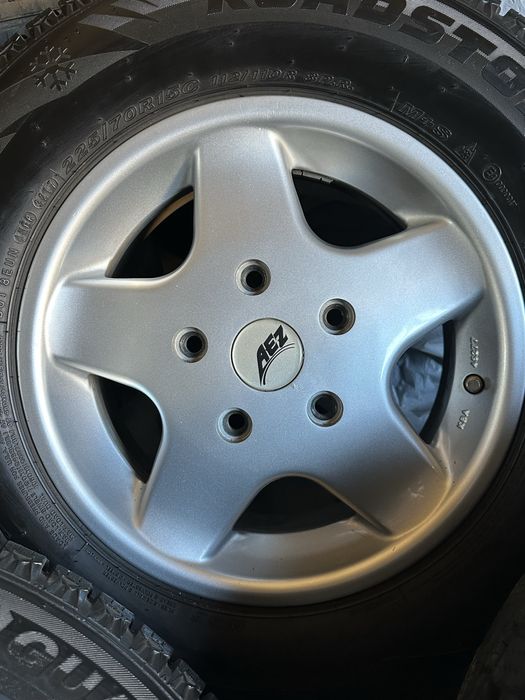 Комплект грузових дисків AEZ 5x130 R15 з зимовою резиною