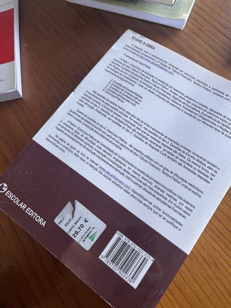Livro Cálculo Financeiro